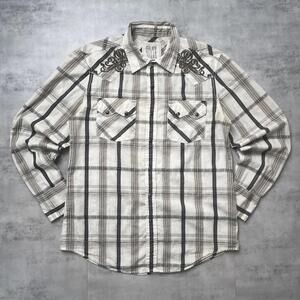 Y2K Calvin Klein Jeans 00s Grunge Button Up shirt